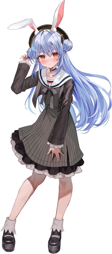 兎田ぺこらアクリルスタンド（フレア清楚風少女衣装）