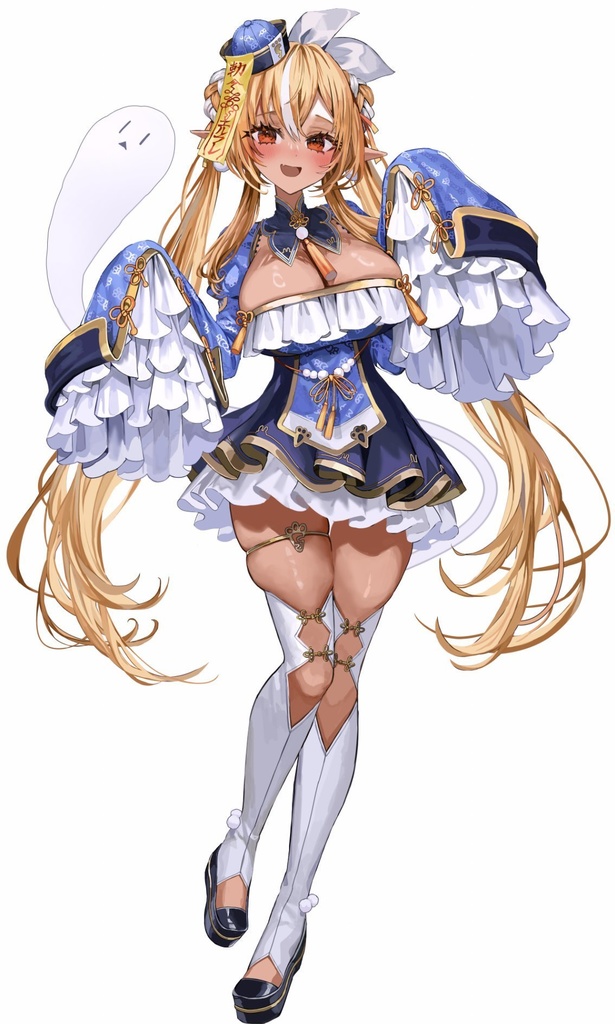 不知火フレア（ぺこらキョンシー衣装）アクリルスタンド