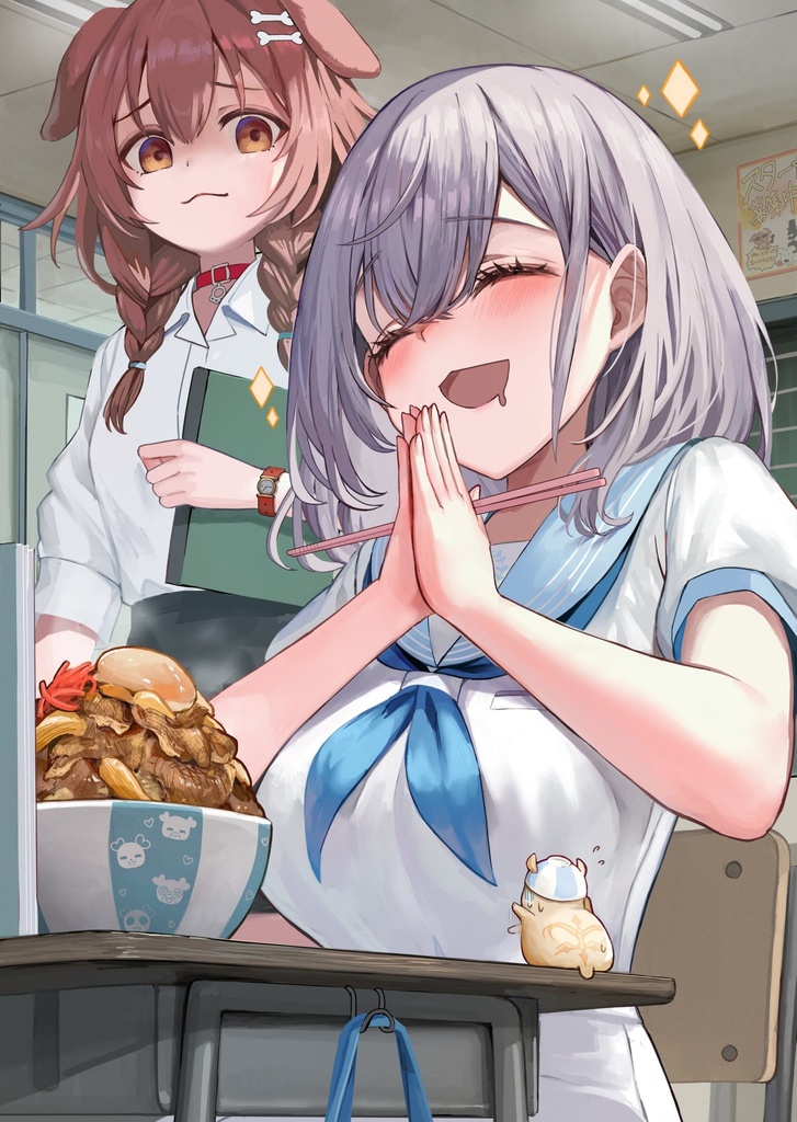 いただきまっするアクリルパネル