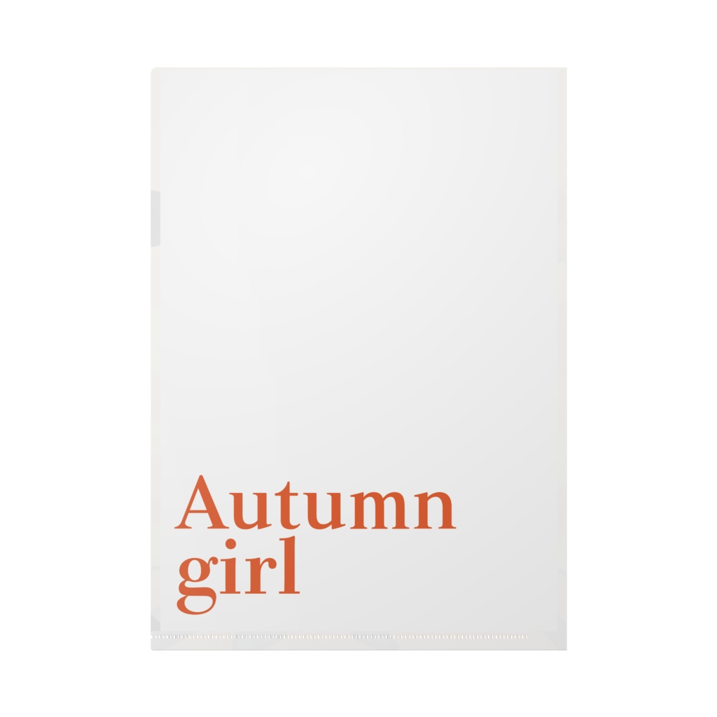 Autumn girl