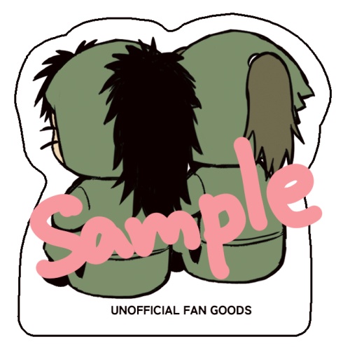 おすわりアクリルブロック（tyokohe)