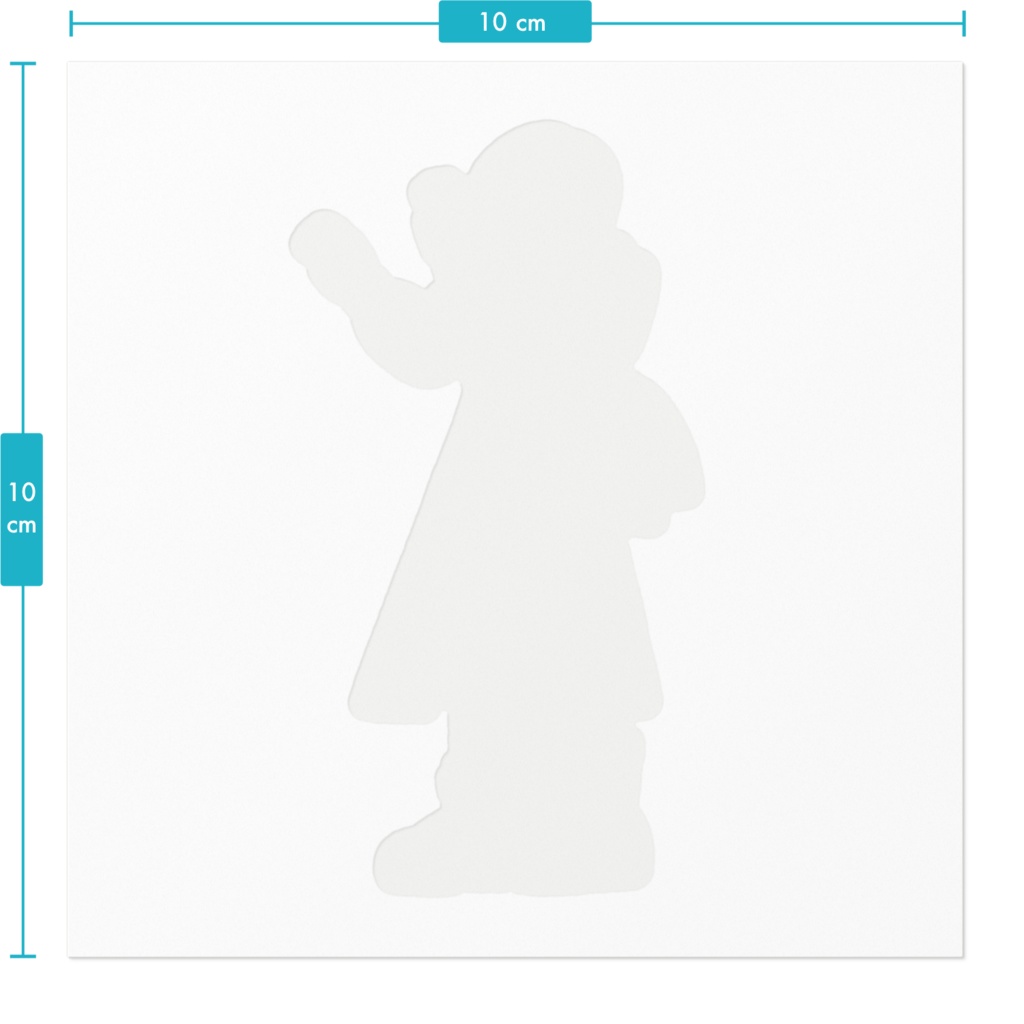 颯芳ナクト 壁画風ステッカー