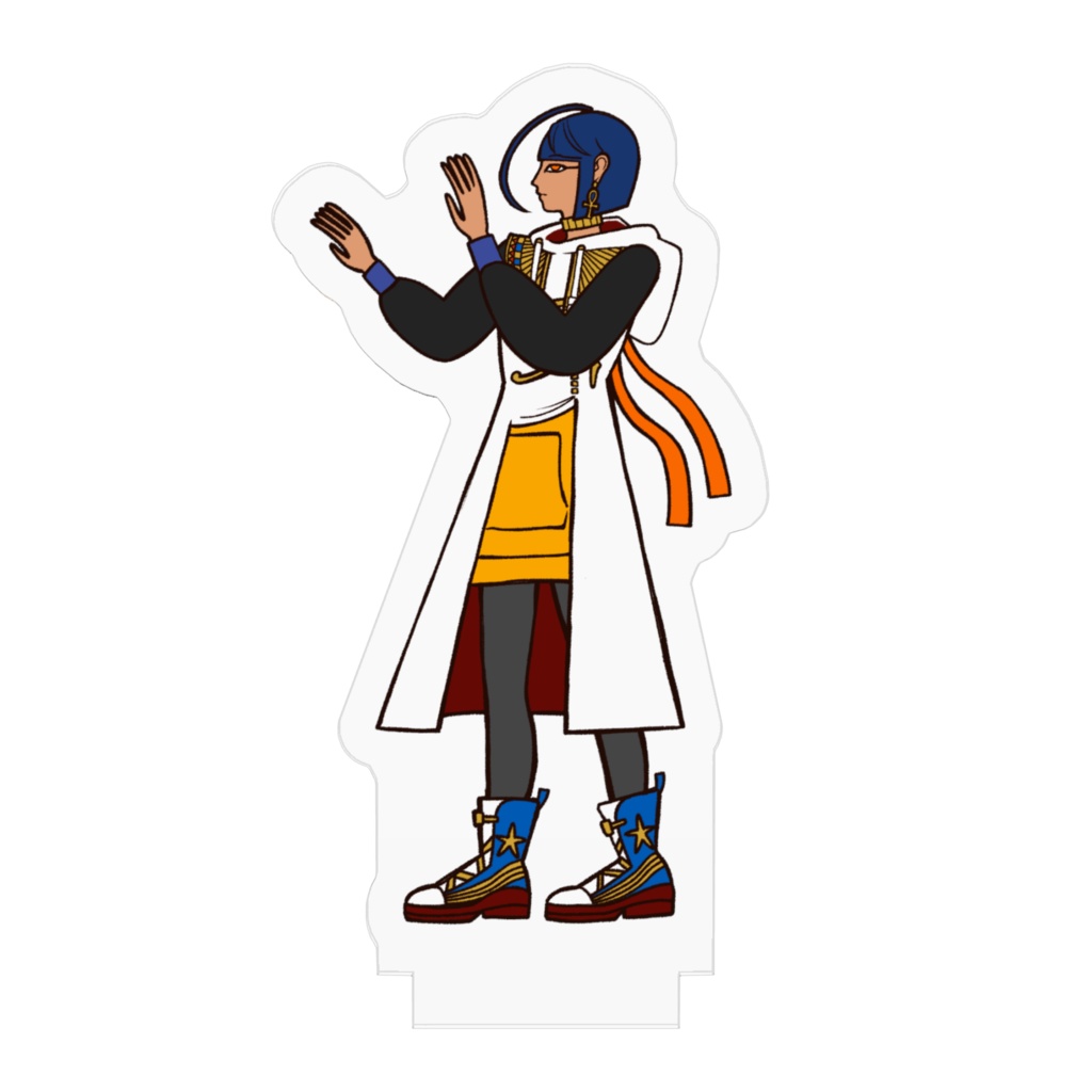 颯芳ナクト 壁画風アクリルフィギュア