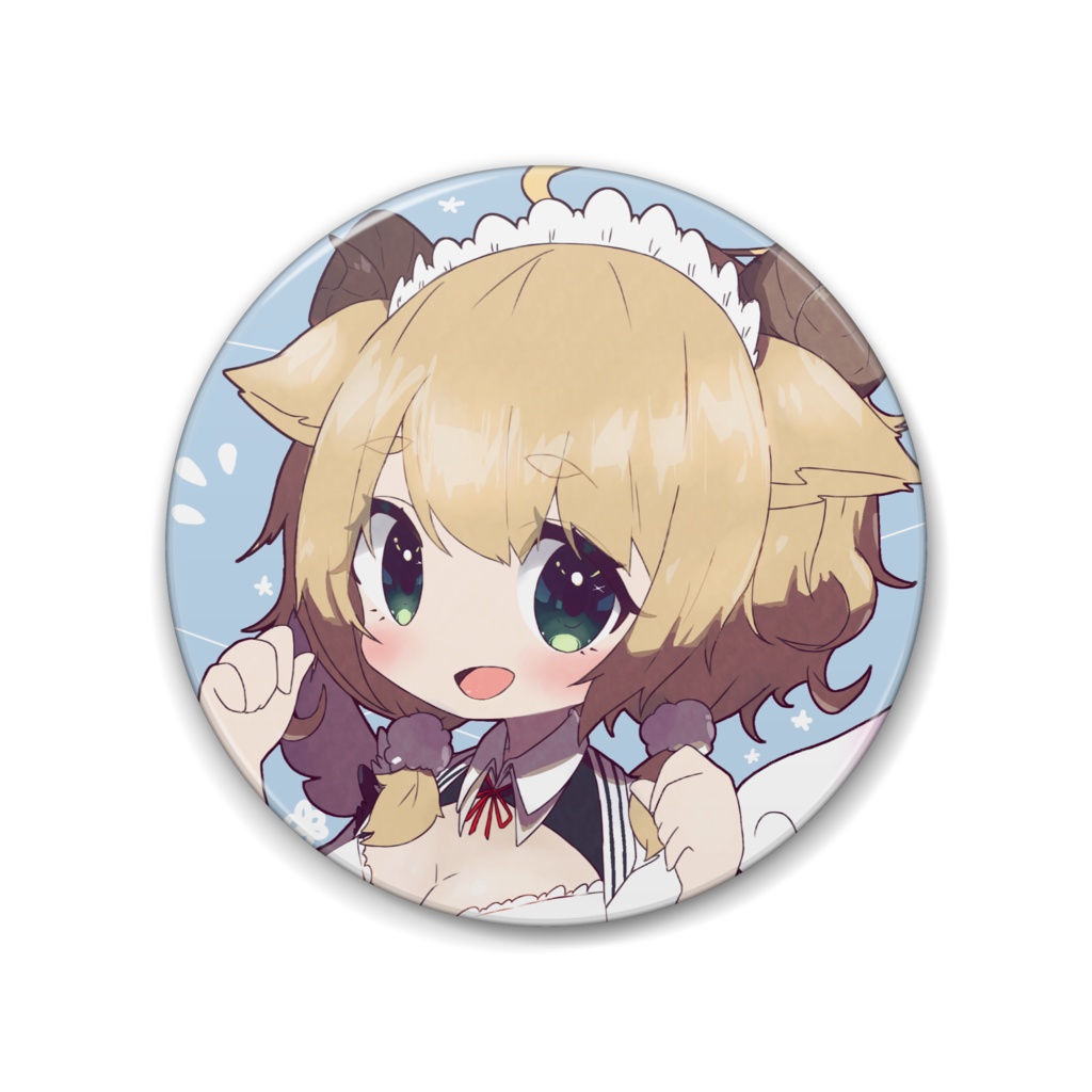 羊乃ちゃぷ誕生日記念缶バッジ