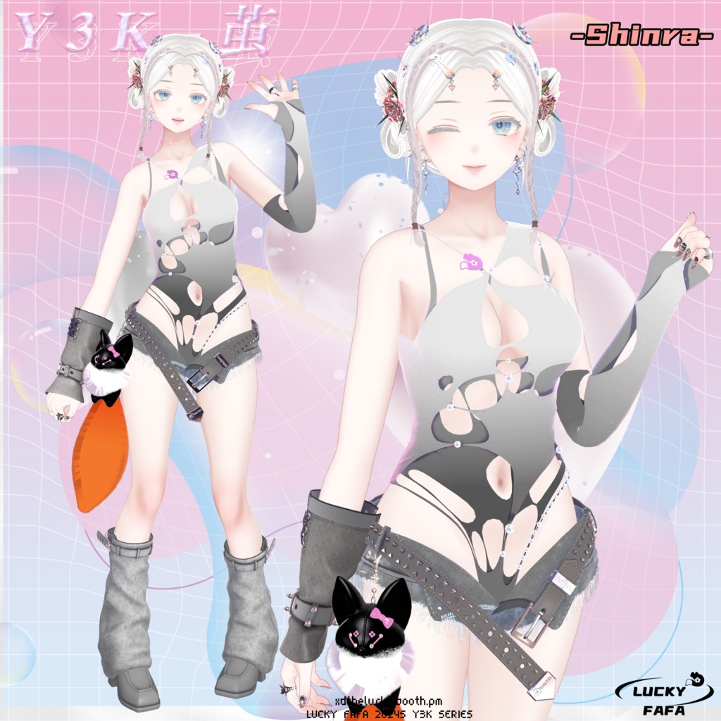 【7アバター対応】Y3K-茧 Full Set