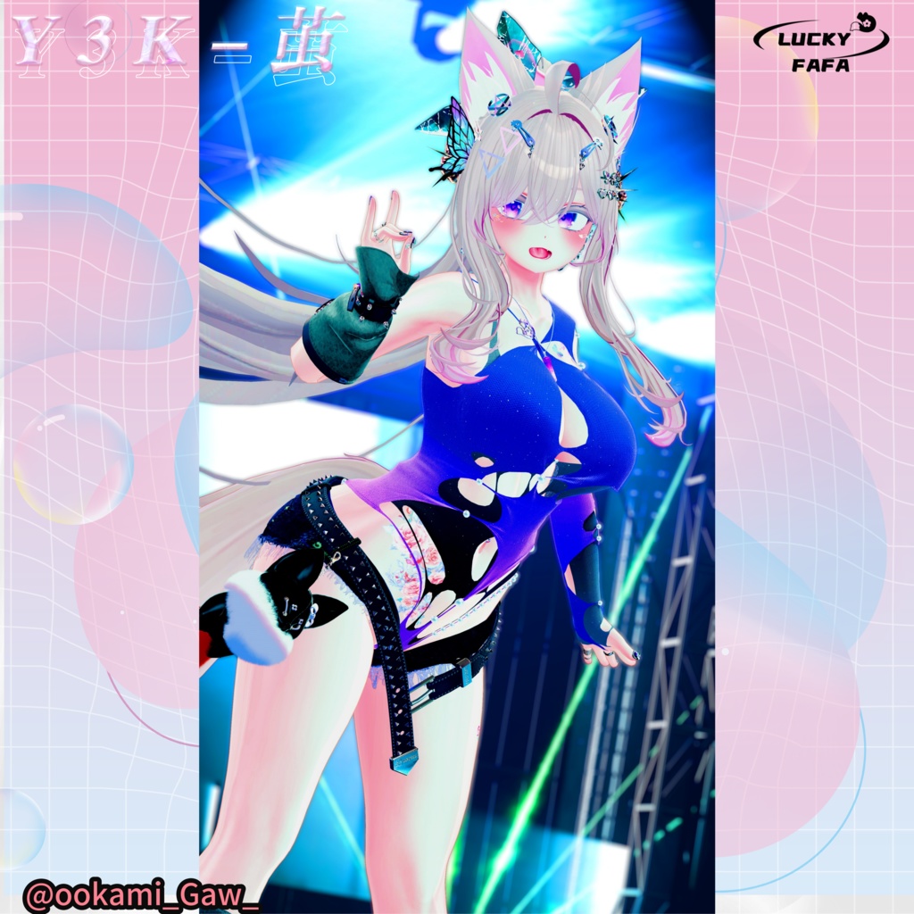 【7アバター対応】Y3K-茧 Full Set