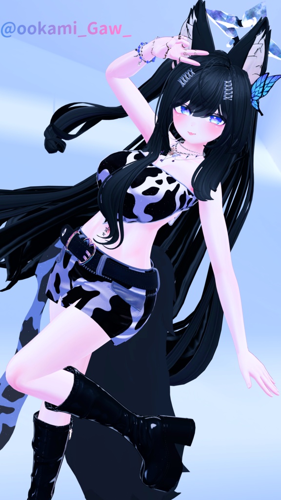 【Cloth-11アバター対応】Y3K-TUI蜕