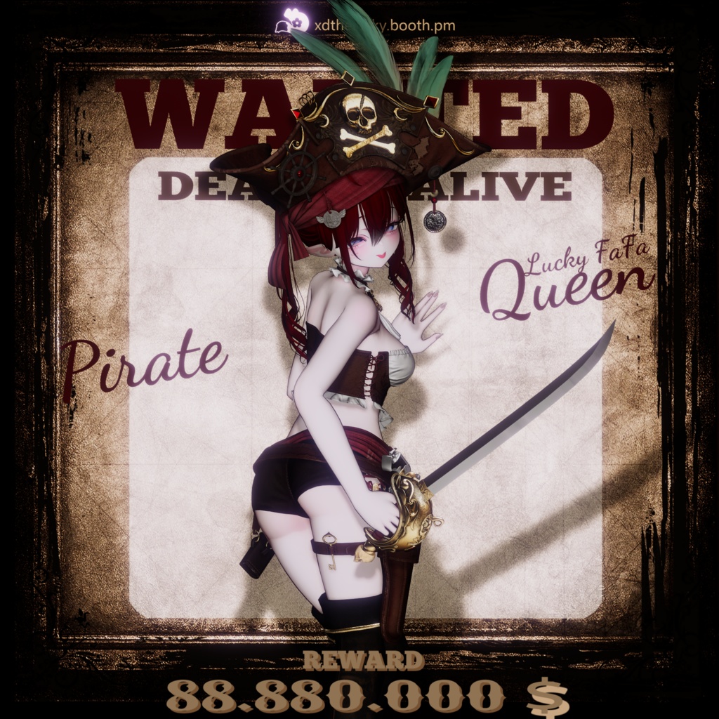 👑Pirate Queen👑18 Avatar 对应!海賊女王!