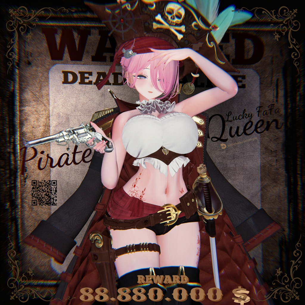 👑Pirate Queen👑18 Avatar 对应!海賊女王!