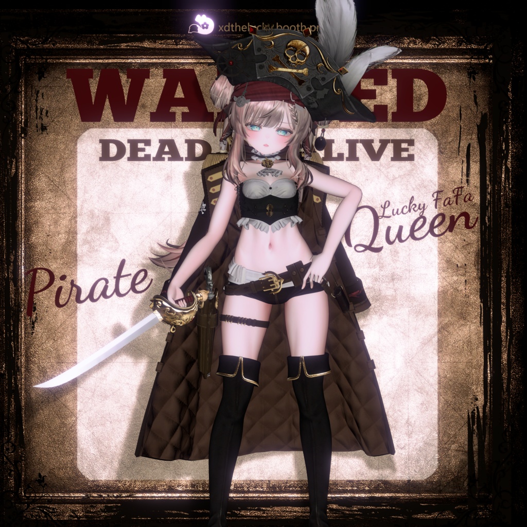 👑Pirate Queen👑18 Avatar 对应!海賊女王!