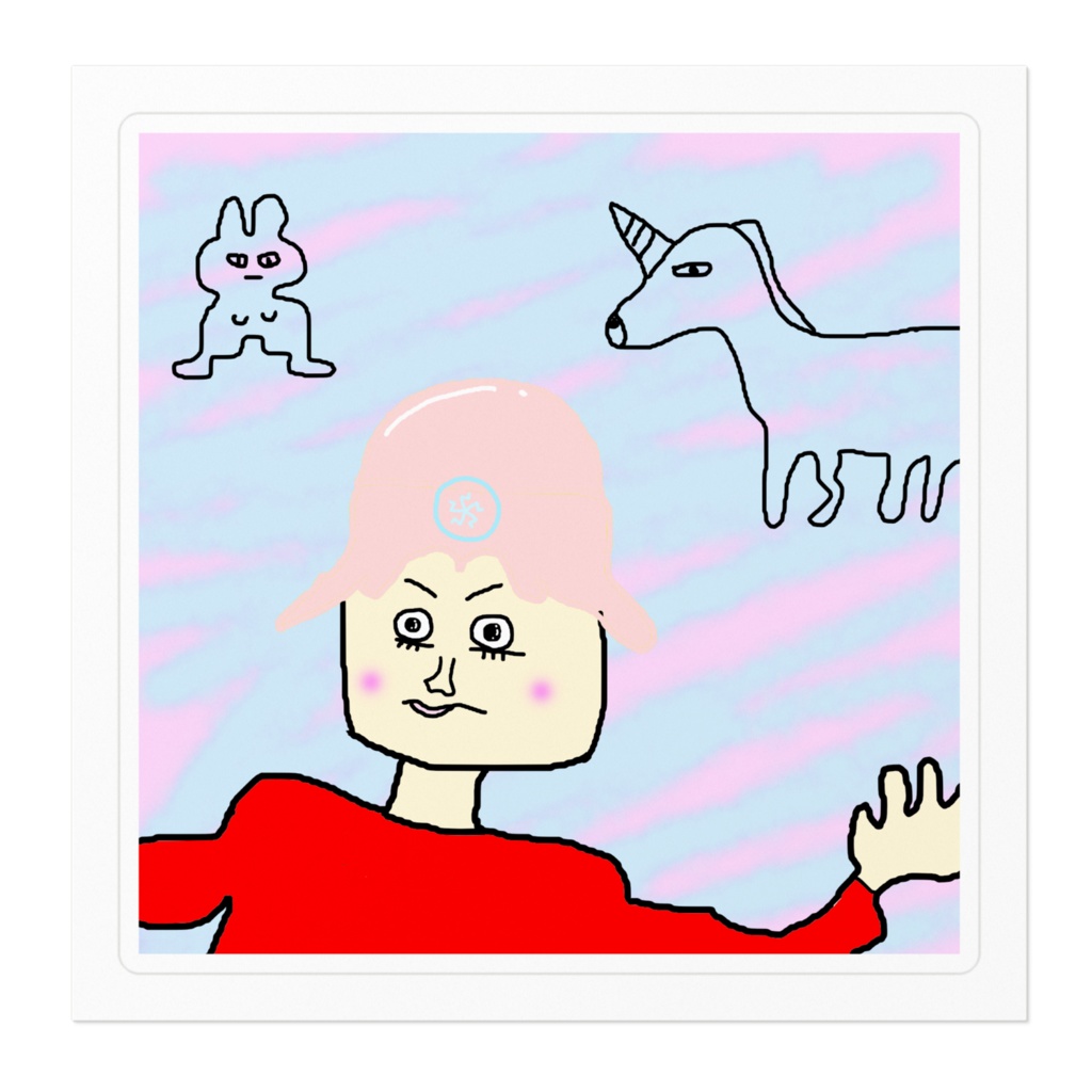 ゆめかっわステッカー