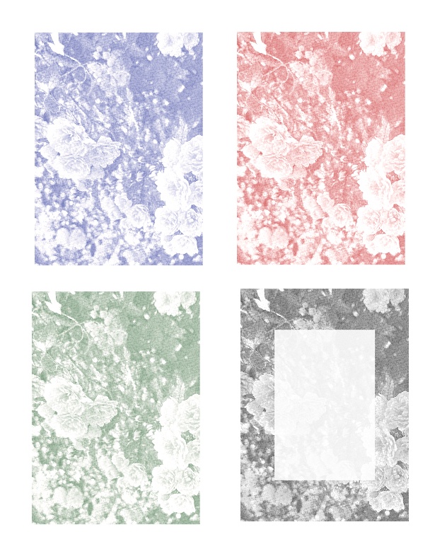 【印刷可】A6文庫表紙素材<No.1>