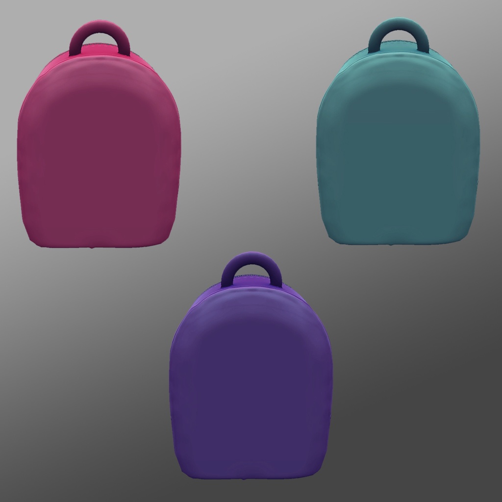 かわいいハートのバックパック(Cute Heart Backpack)