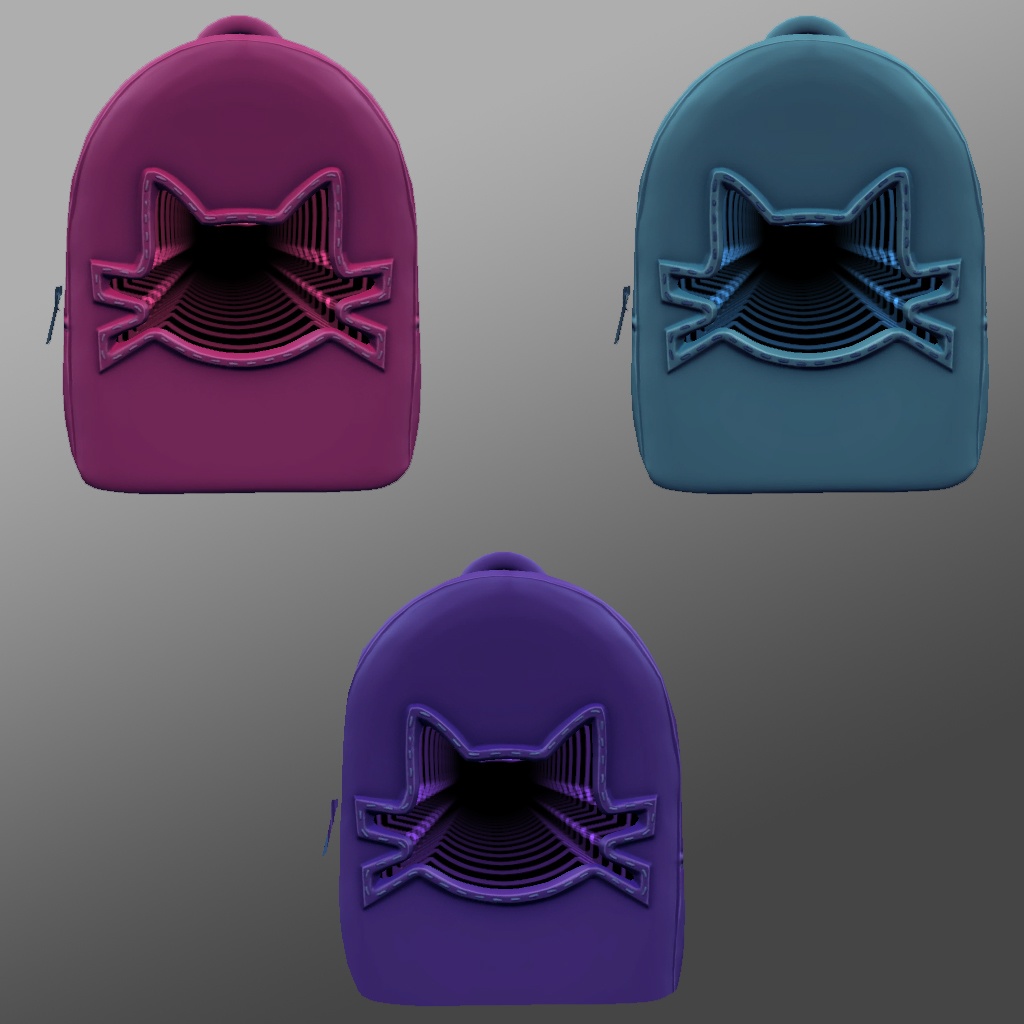 かわいい猫のバックパック(Cute Cat Backpack)