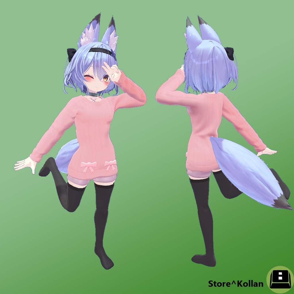 「ゆうこさん」かわいいピンクのコスチューム (Yuukosan Pink Outfit)