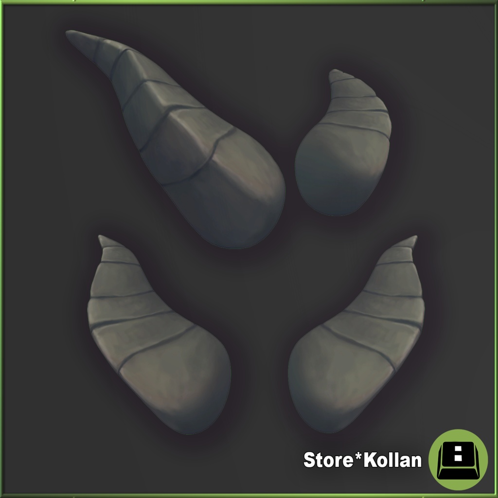 Spiky Horns: 鋭い角