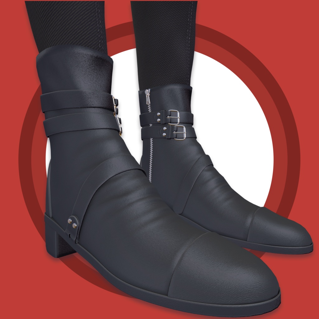 Leather Boots for Selestia: レザーブーツ セレスティア