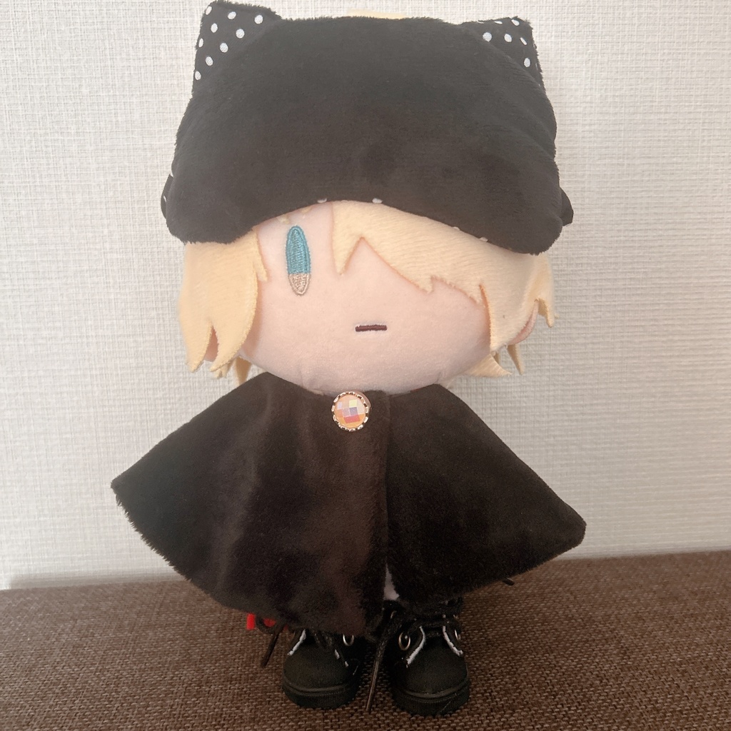 アイマスクとケープのおやすみセット(ねこ)