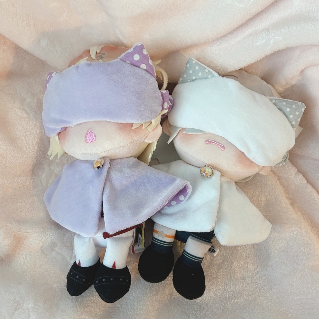 アイマスクとケープのおやすみセット(ねこ)