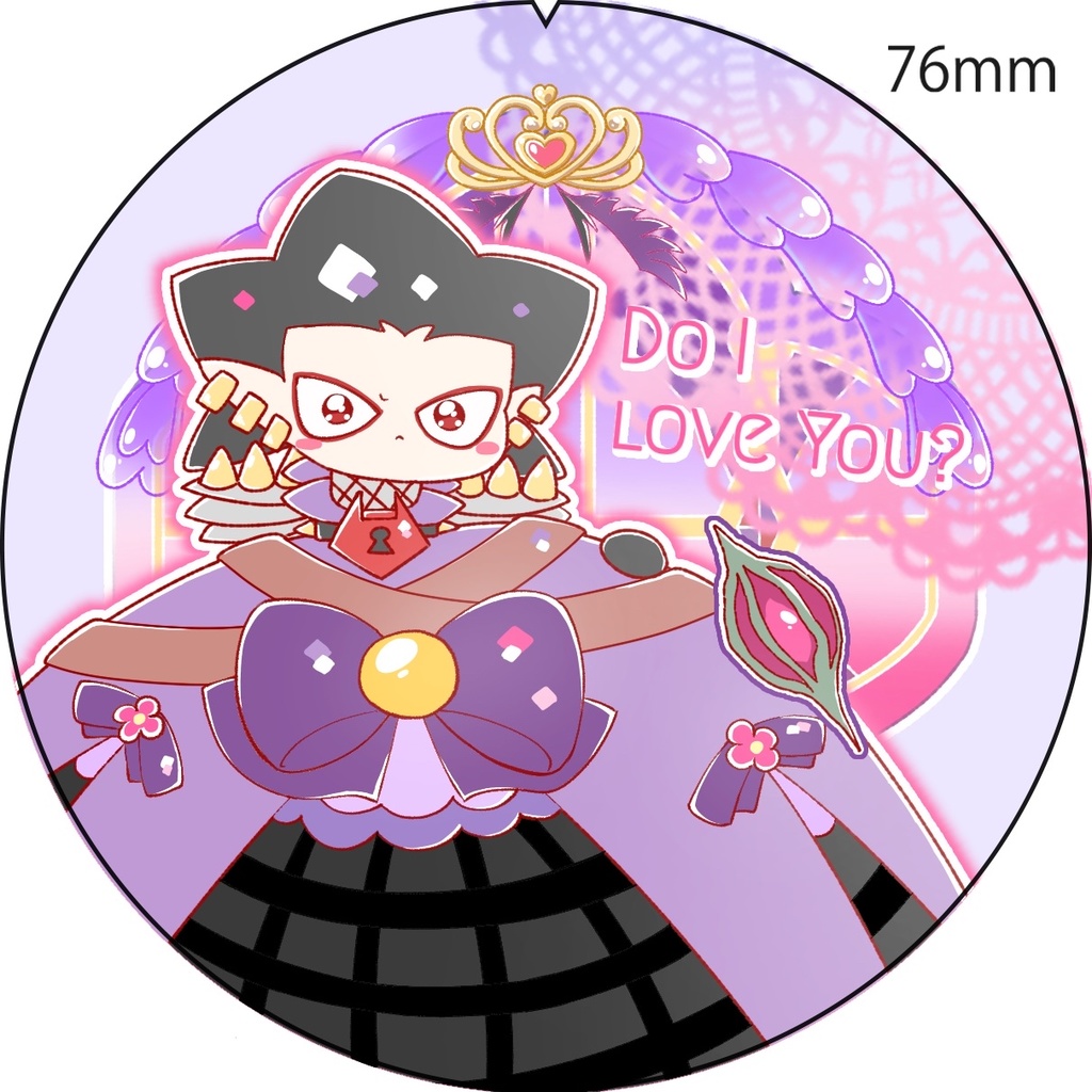 クローズ　モードエレガント　缶バッジ