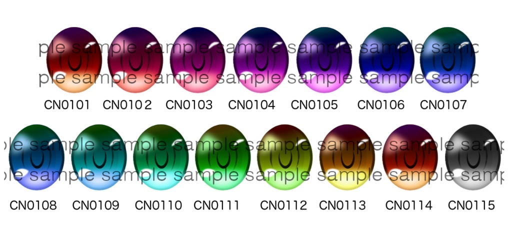 【鮎】レジンアイ22mm CN01シリーズ