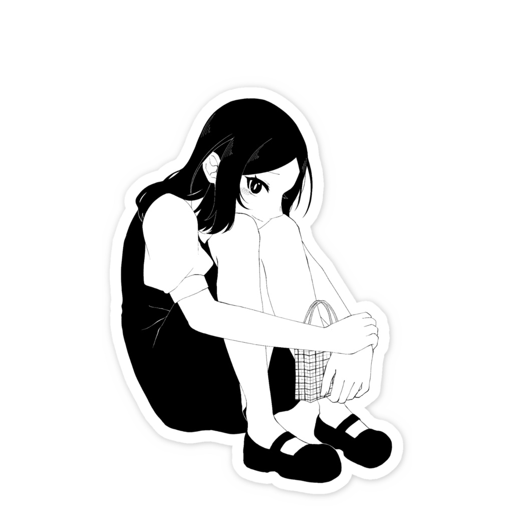 君を待ってたステッカー