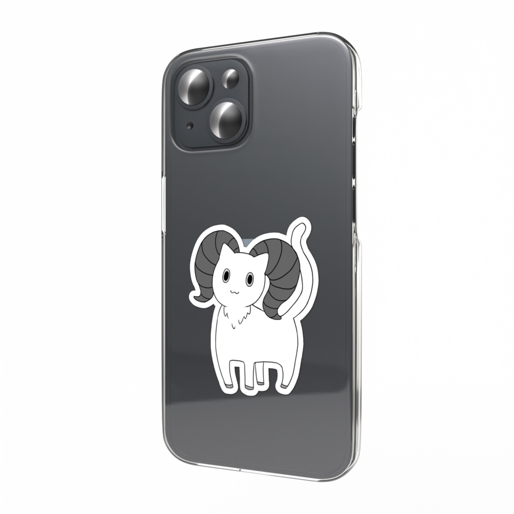 ヤギネコステッカー