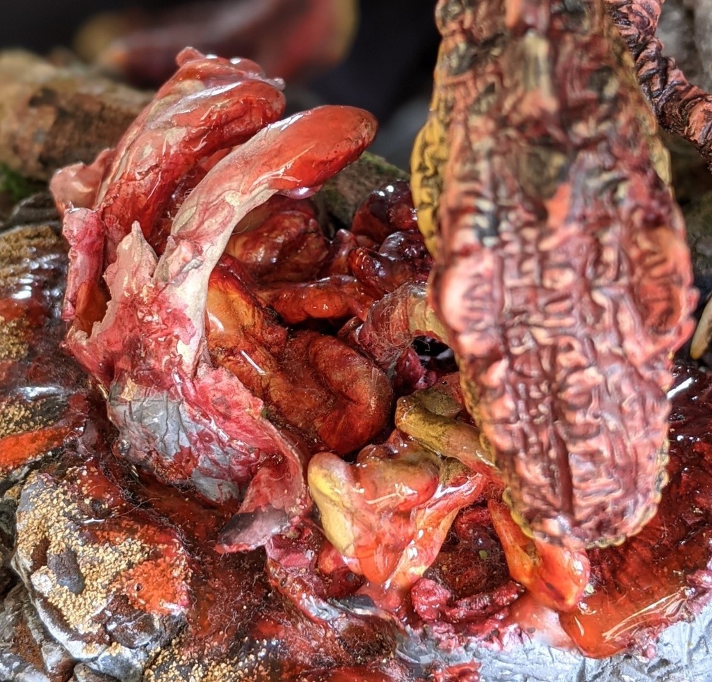 雷竜無惨(ジオラマベース付)アロサウルス大小・ブロントサウルス