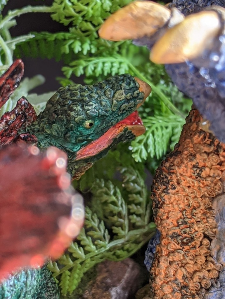 剣竜反撃(ジオラマベース付)ステゴサウルス・アロサウルス・カンプトサウルス