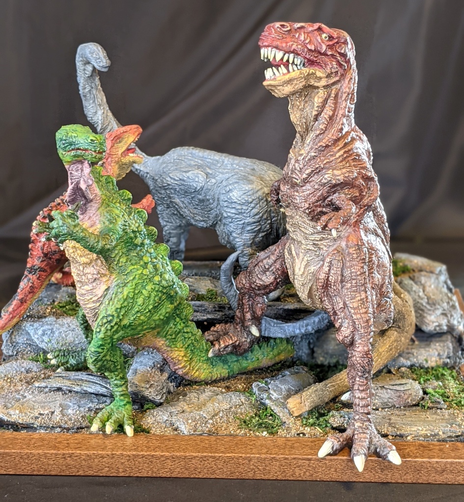 ジオラマベース・岩場 - ネンドソーいつか見た恐竜 - BOOTH