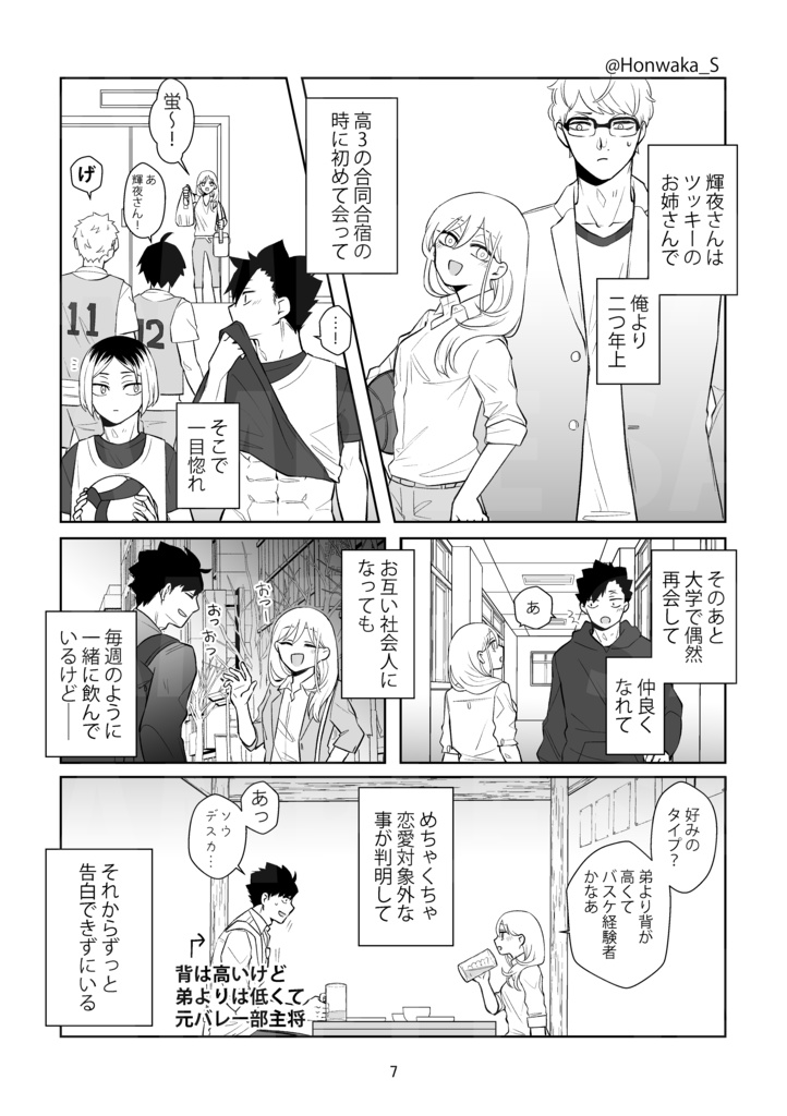片想い歴10年目 黒尾クン【HQ/夢漫画】