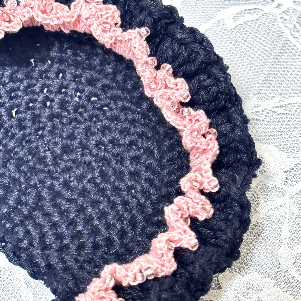✯⁺˳double frill bonnet˳⁺✯