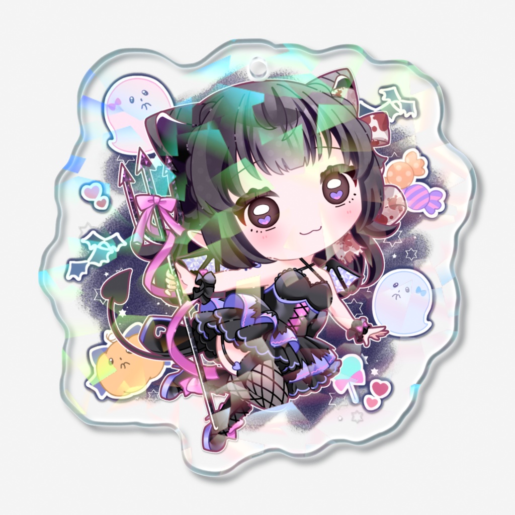 【さくかり】ハロウィンカリンチャアクキー