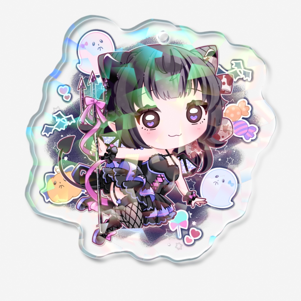 【さくかり】ハロウィンカリンチャアクキー