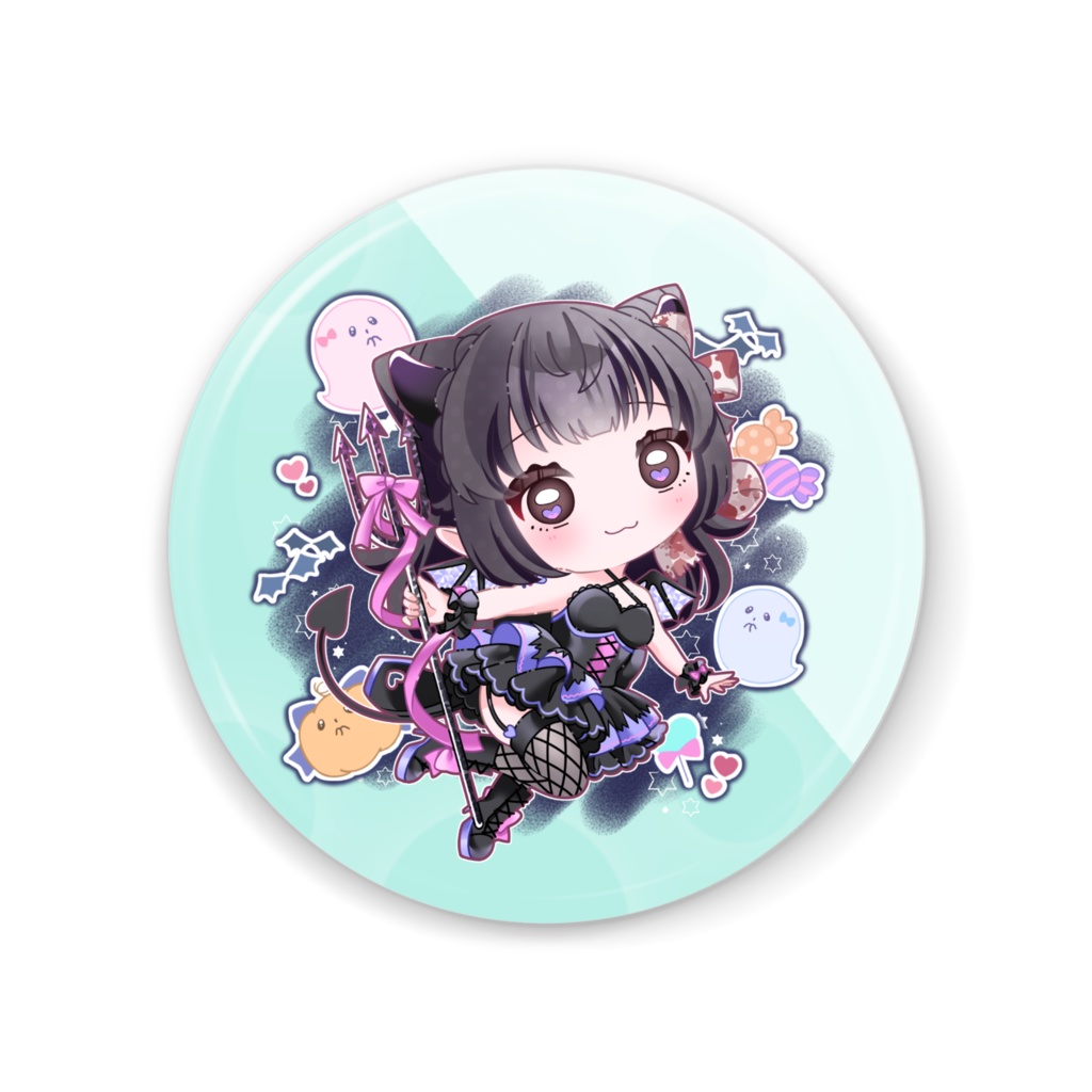 【さくかり】ハロウィンカリンチャ缶ミラー