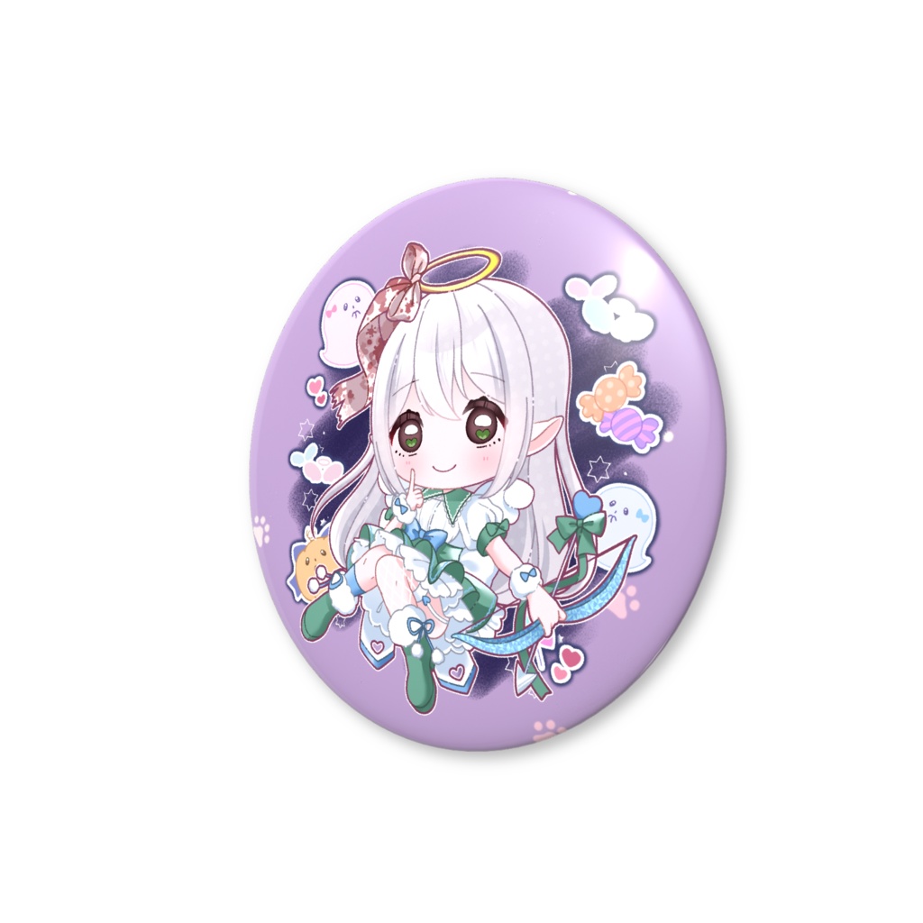 【さくかり】ハロウィンさくちゃん缶バッチ