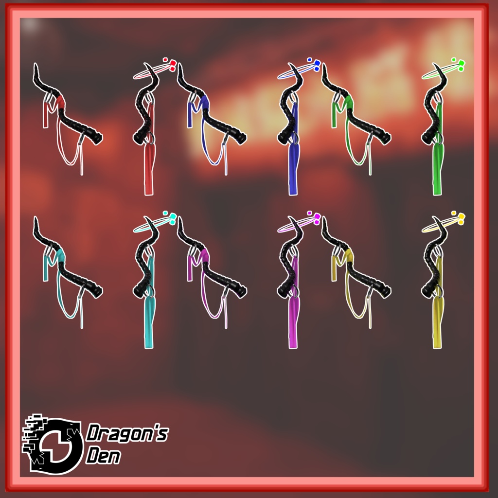 Twisted Kudu Horn/ツイステッド・クーズーホーン【VRChat】