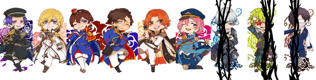 【千銃士】アクリルチャーム