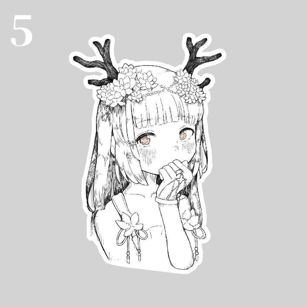 デレマス・ステッカー