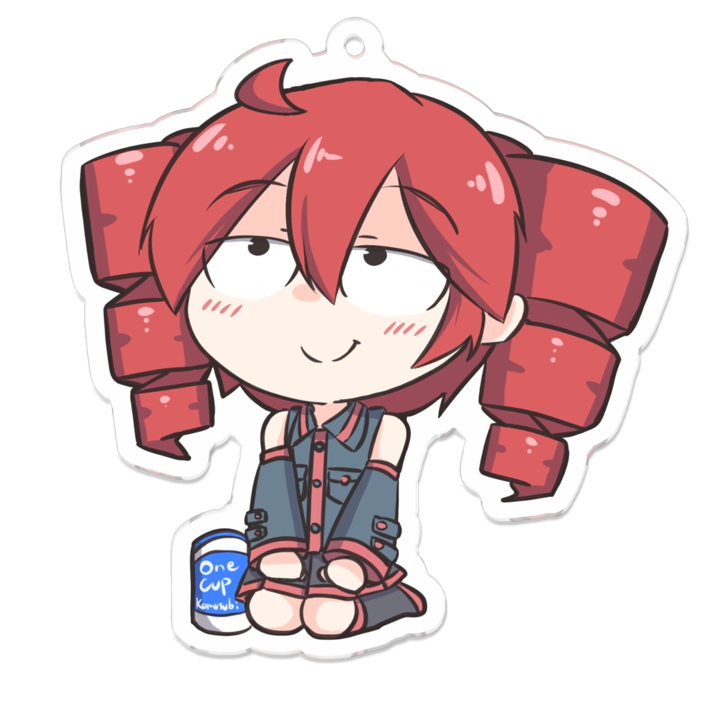おすわりUテトさんアクキー