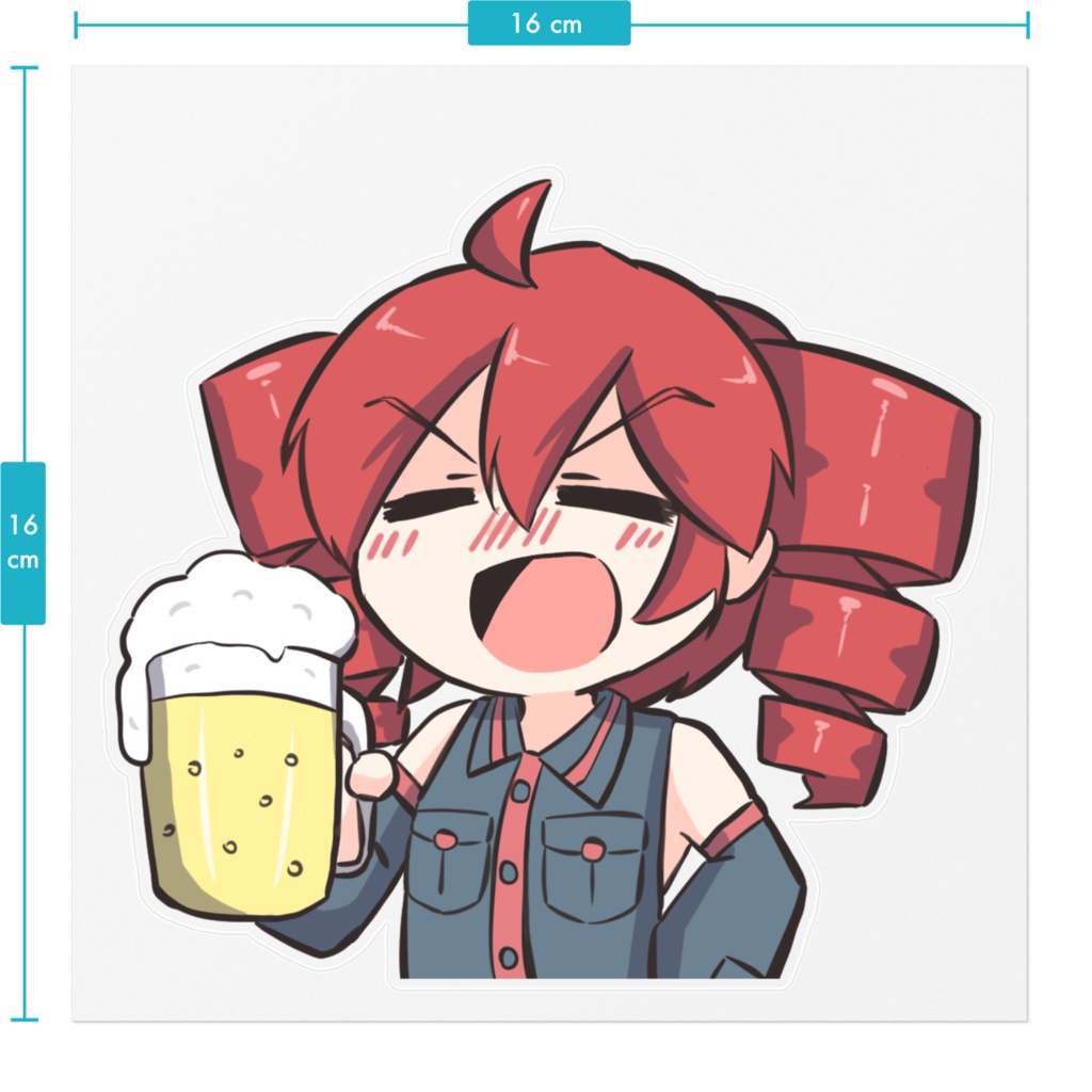 酒テトさんステッカー