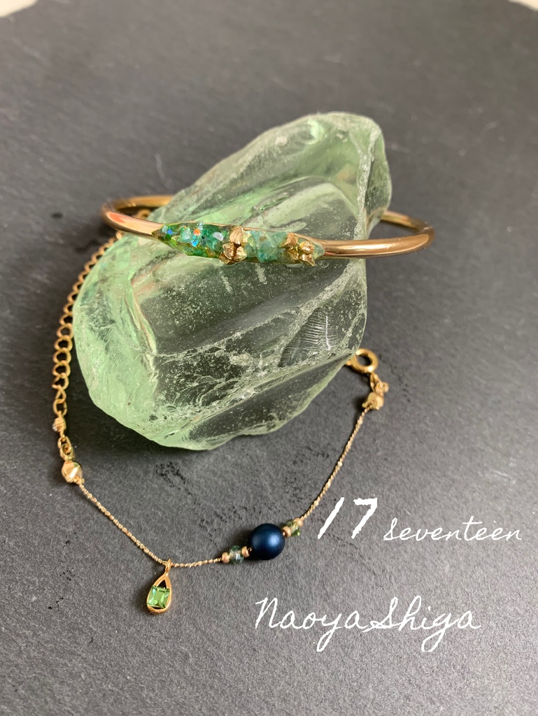 「17」bracelet set &necklace
