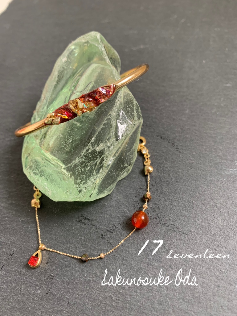 「17」bracelet set &necklace