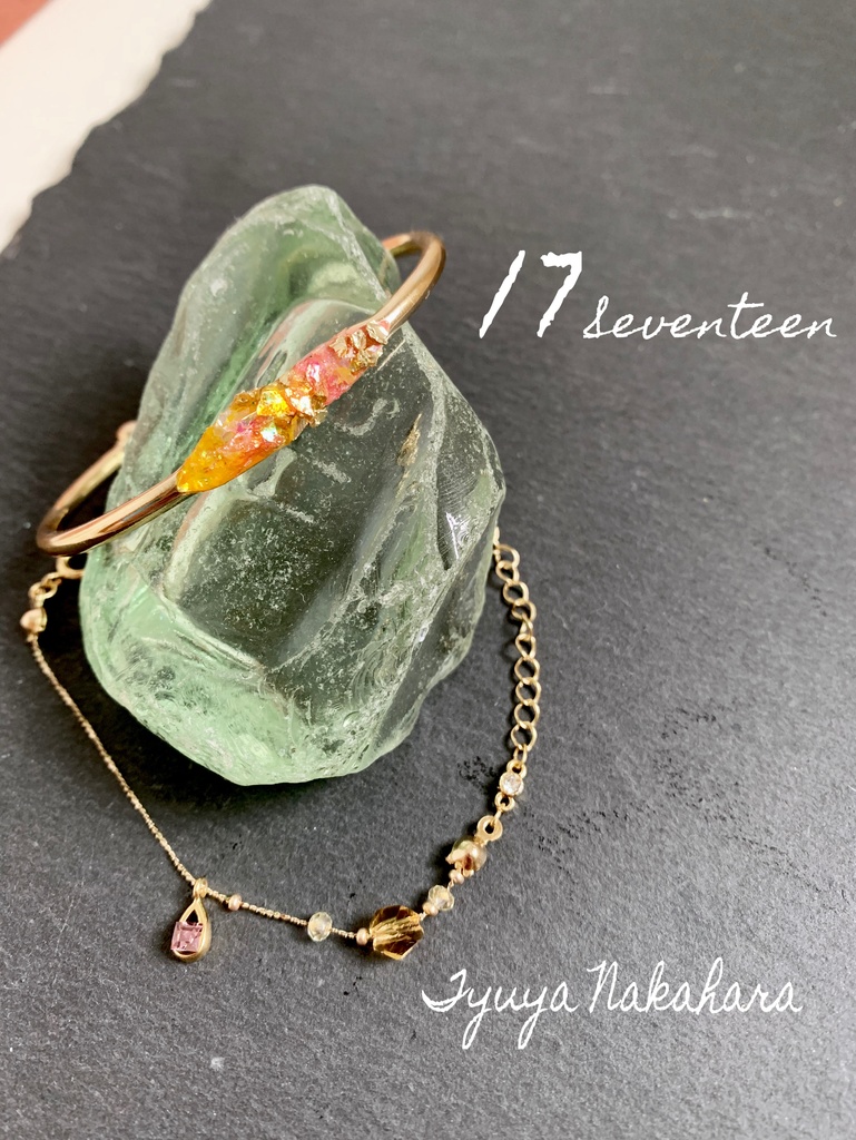 「17」bracelet set &necklace