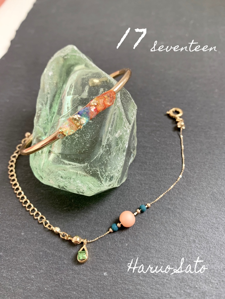 「17」bracelet set &necklace