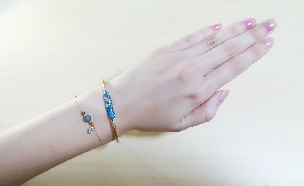 「17」bracelet set &necklace