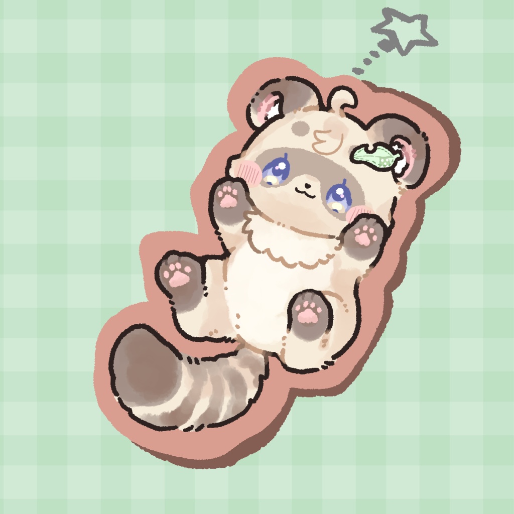 ねまたぬウッドキーホルダー（だっこ！）
