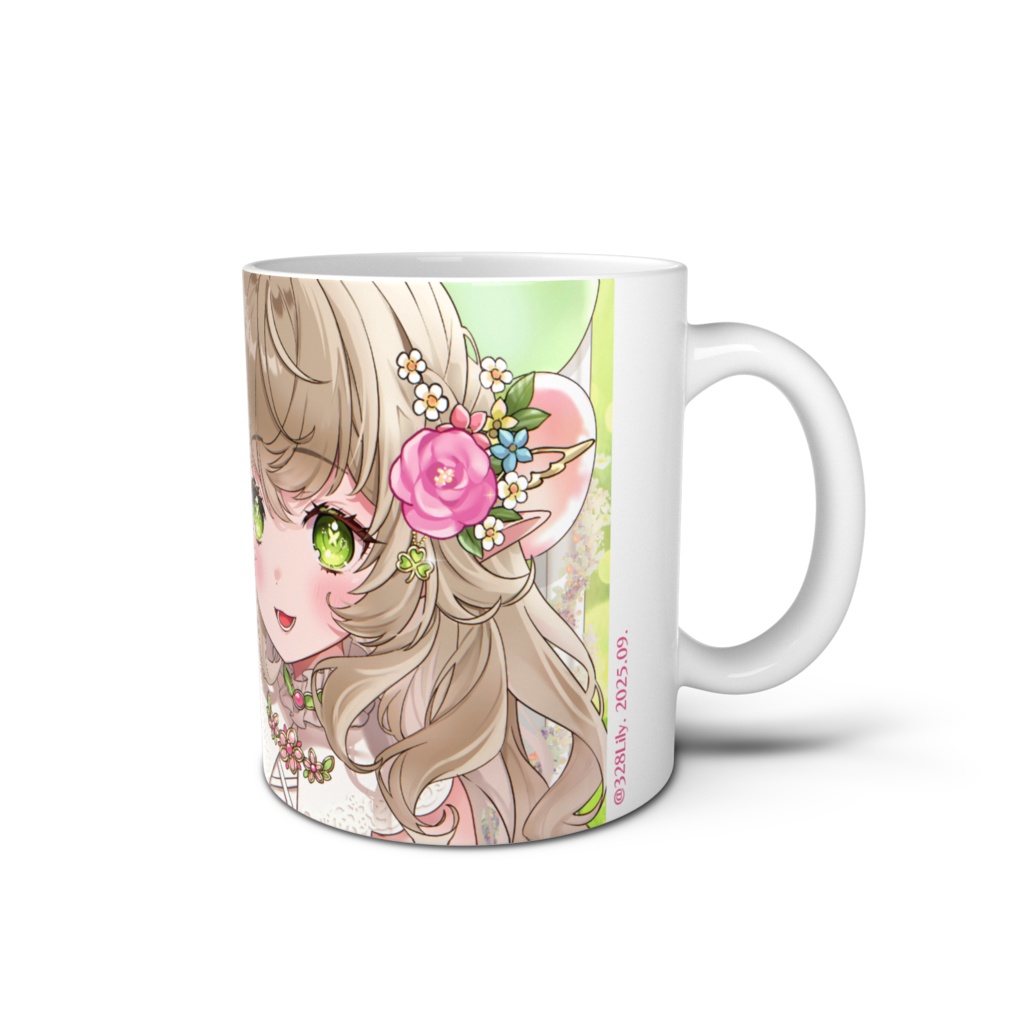 【三葉リリィ】マグカップ《ハフアニ記念》