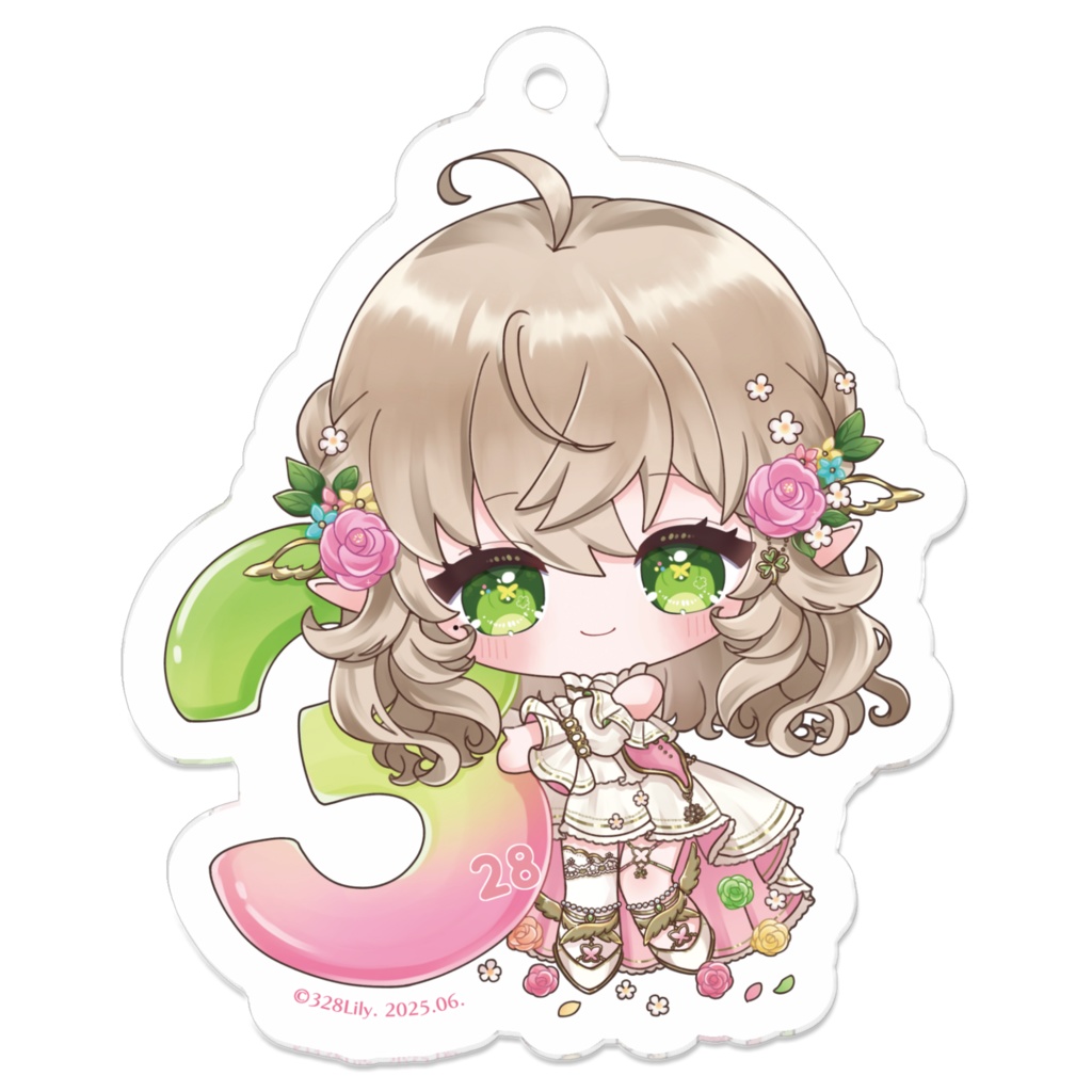 【三葉リリィ】アクキー《328ミニキャラ》