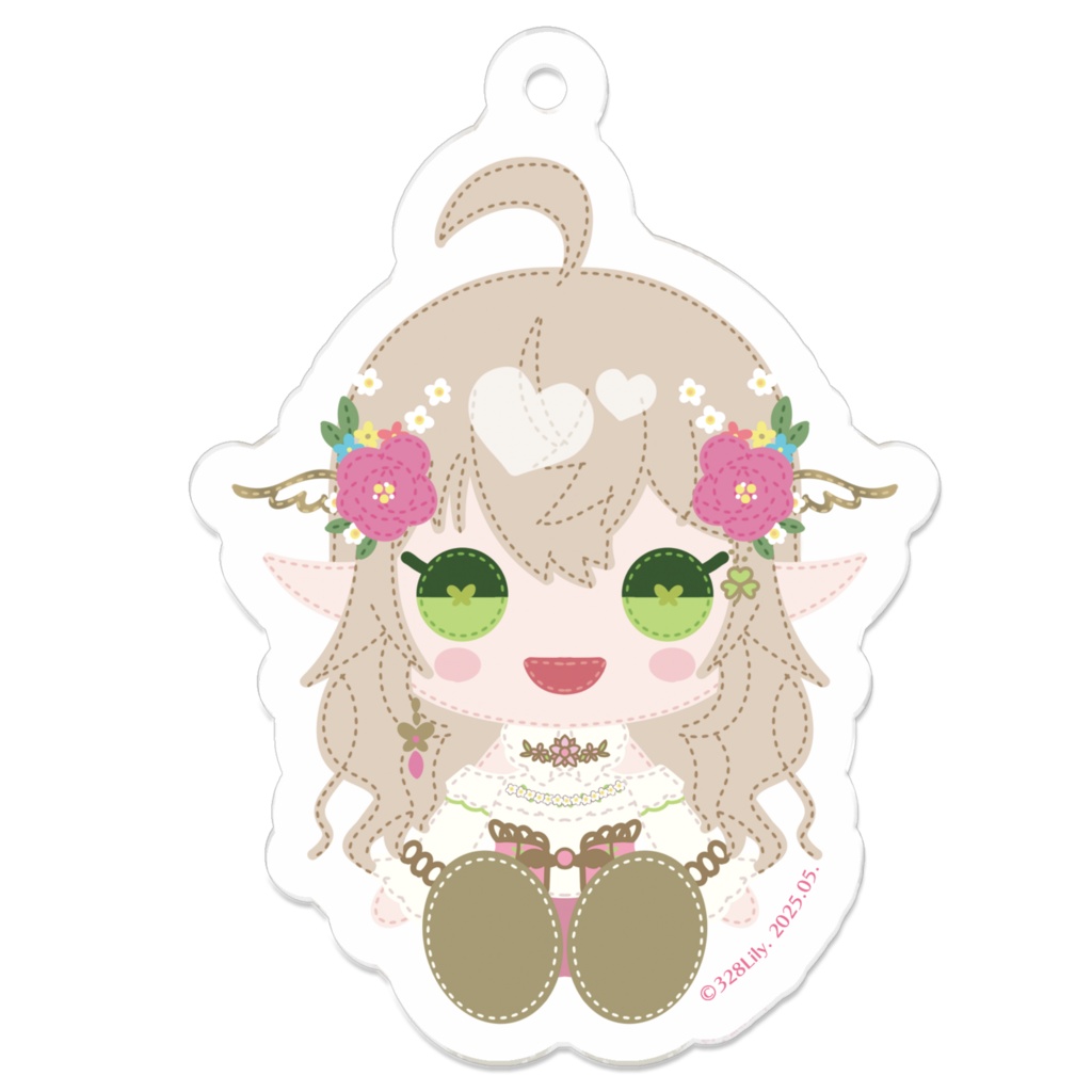 【三葉リリィ】アクキー《ぬいミニキャラ》